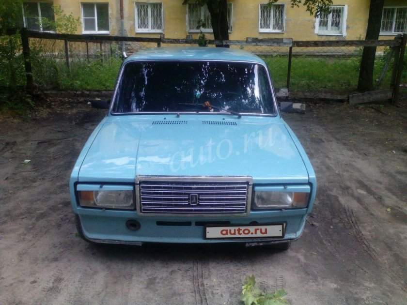 ВАЗ 2107 бирюзовая