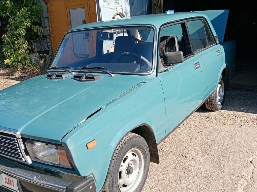 Ваз 2107 голубая