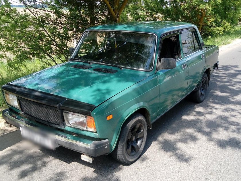 Ваз 2107 2005 зеленый