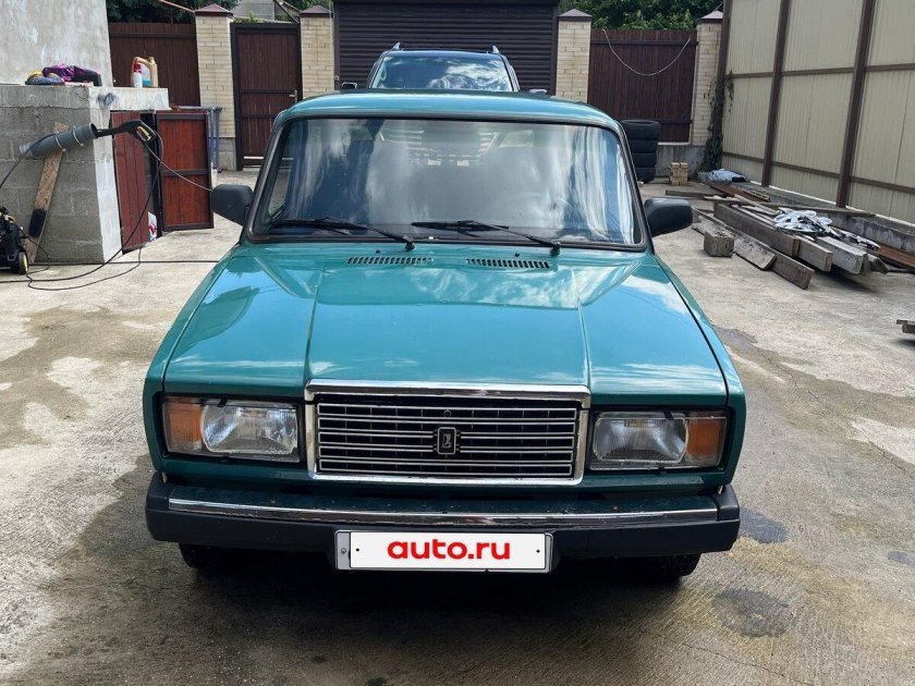 Ваз 2107 зеленая