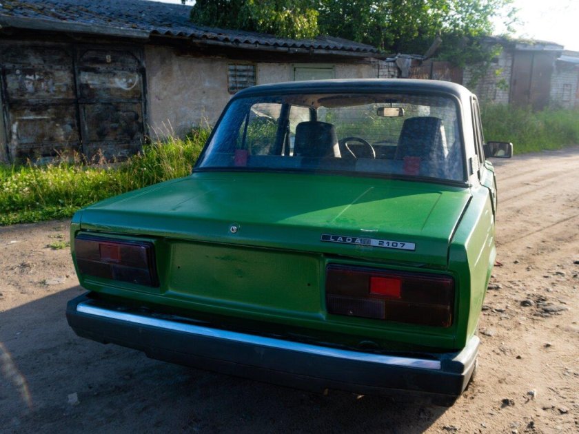 ВАЗ 2107 салатовая