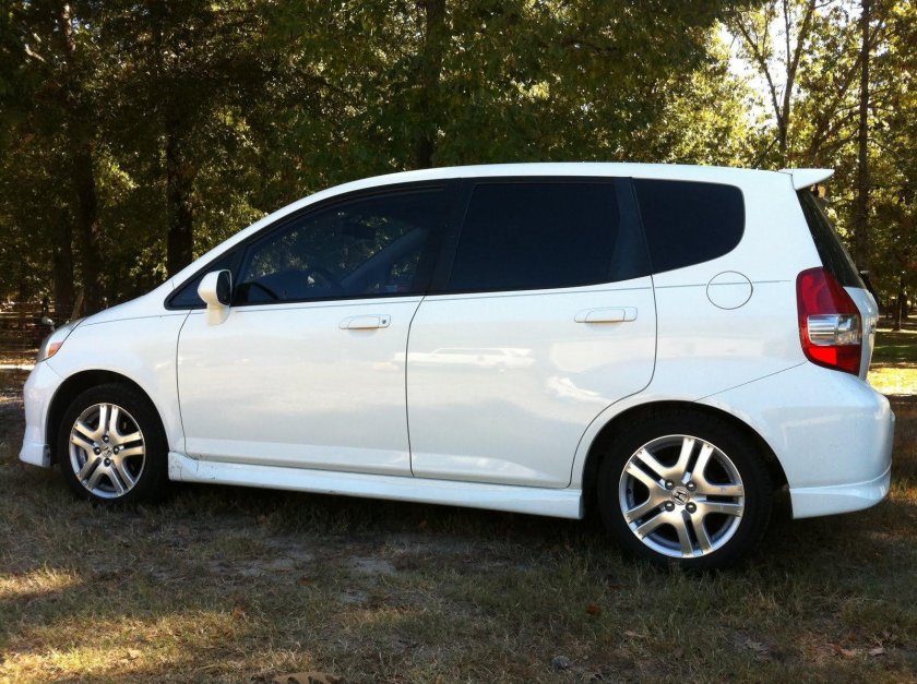 Хонда фит 2003 белый