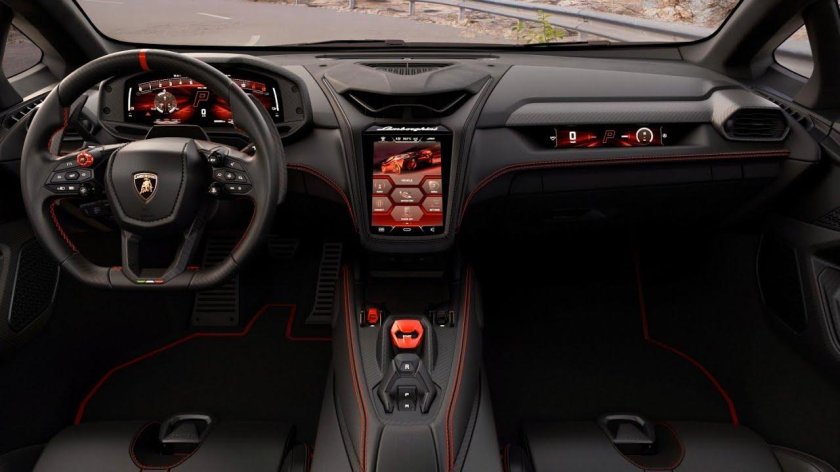 Ламборгини хуракан салон