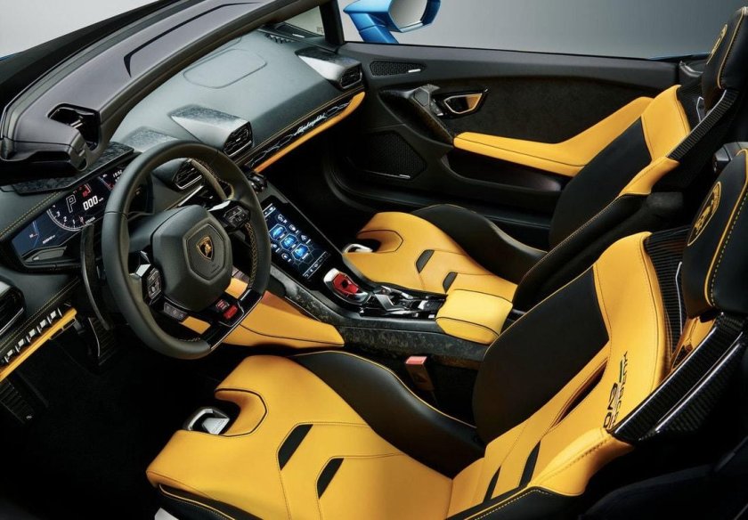 Lamborghini Huracan EVO салон