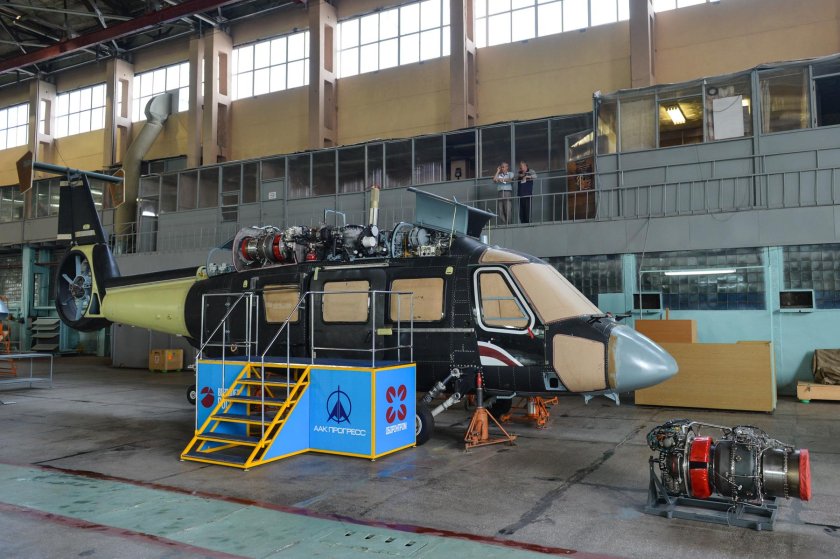 Вертолеты «ка-62» завод Прогресс