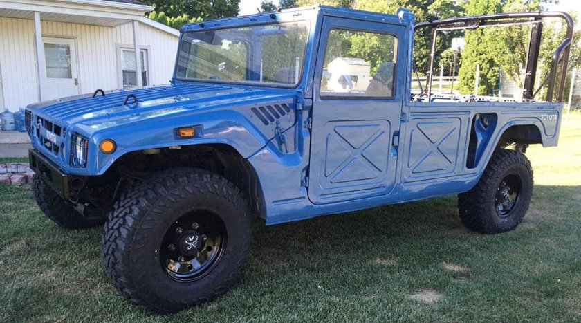 Тойота военный джип