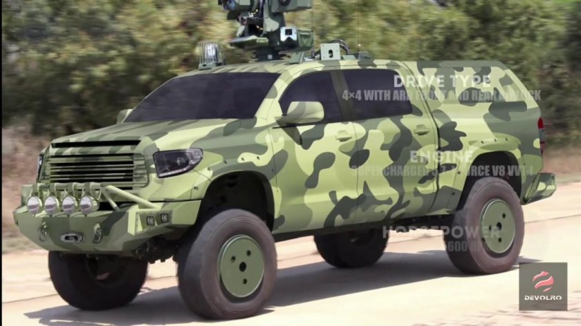 Тойота тундра броневик