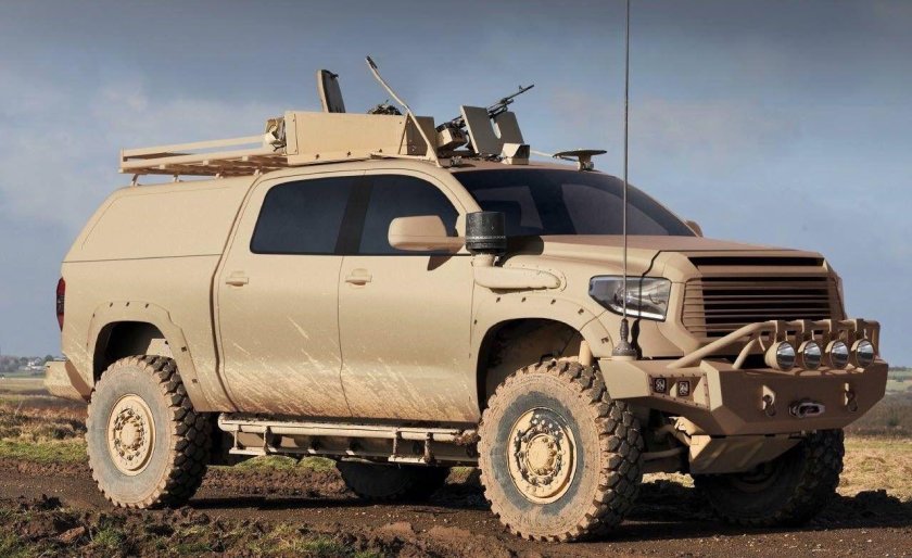 Тойота тундра броневик