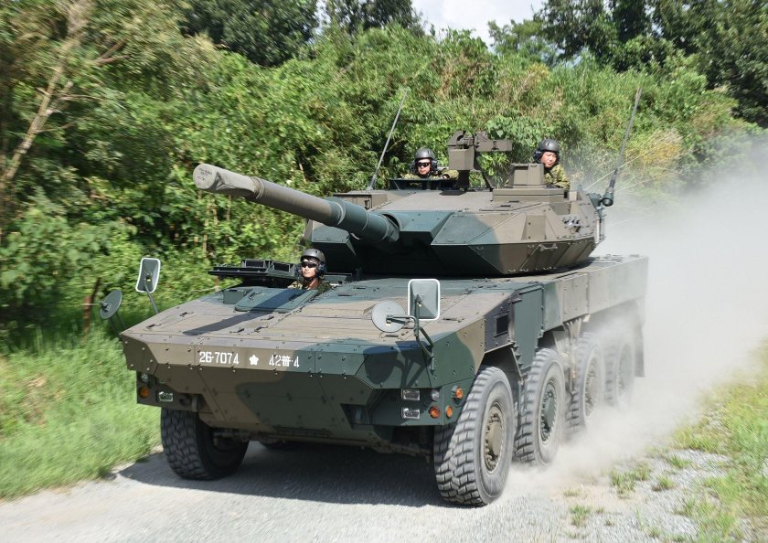 Колесный танк (maneuver Combat vehicle) MCV (Япония)