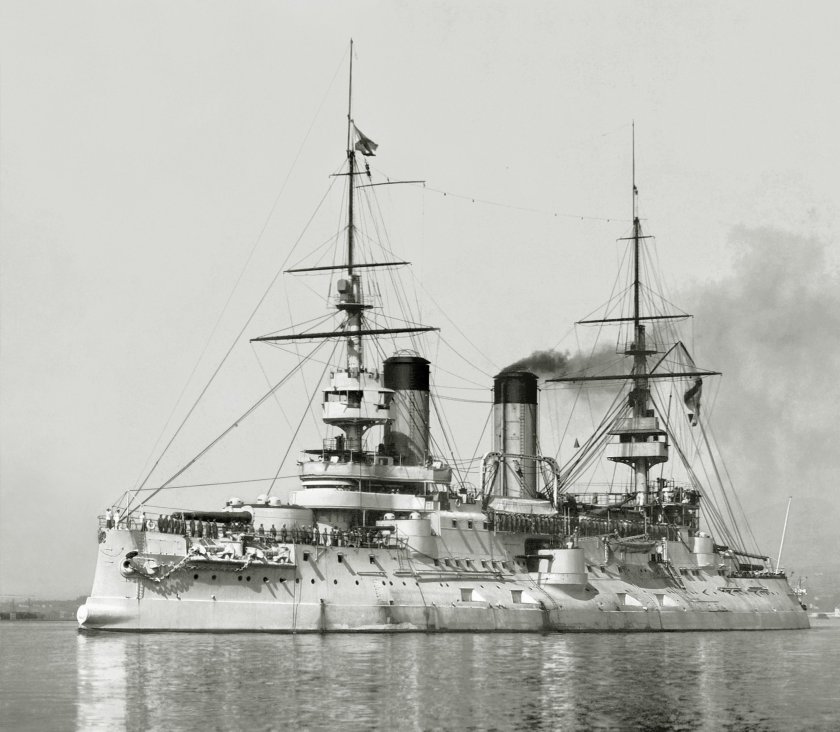 Броненосец Цесаревич 1904