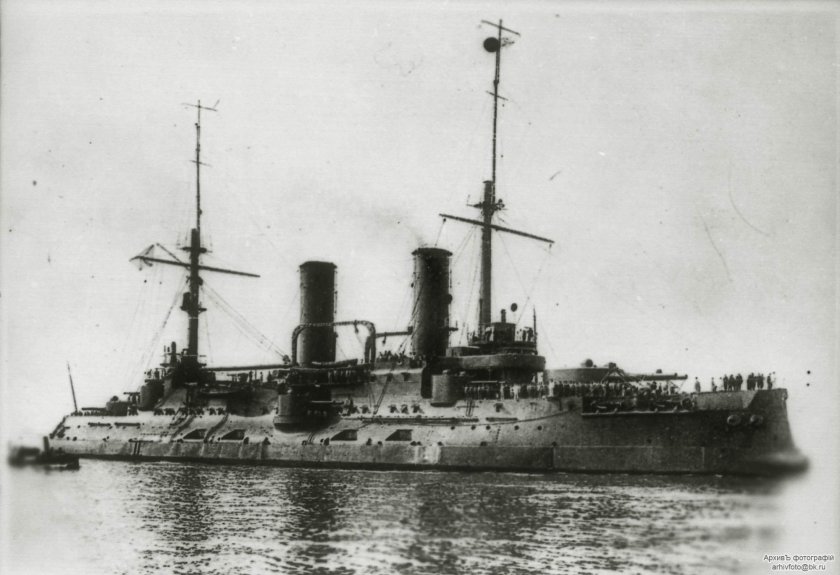 Броненосец Цесаревич 1917
