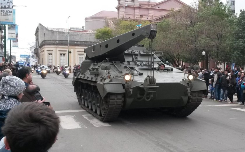 Аргентинский танк там