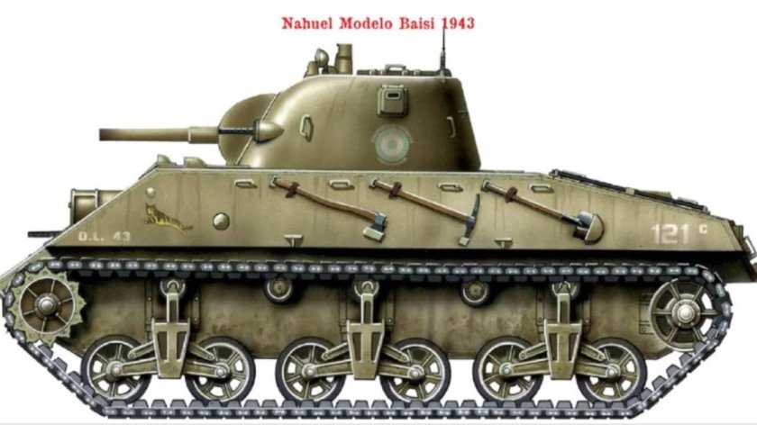 Аргентинский танк Nahuel DL-43
