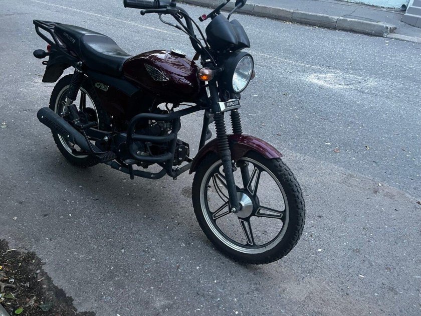 Мопед альфа новый