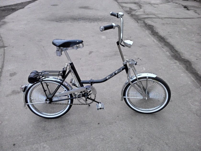 Велосипед Аист складной модернизация