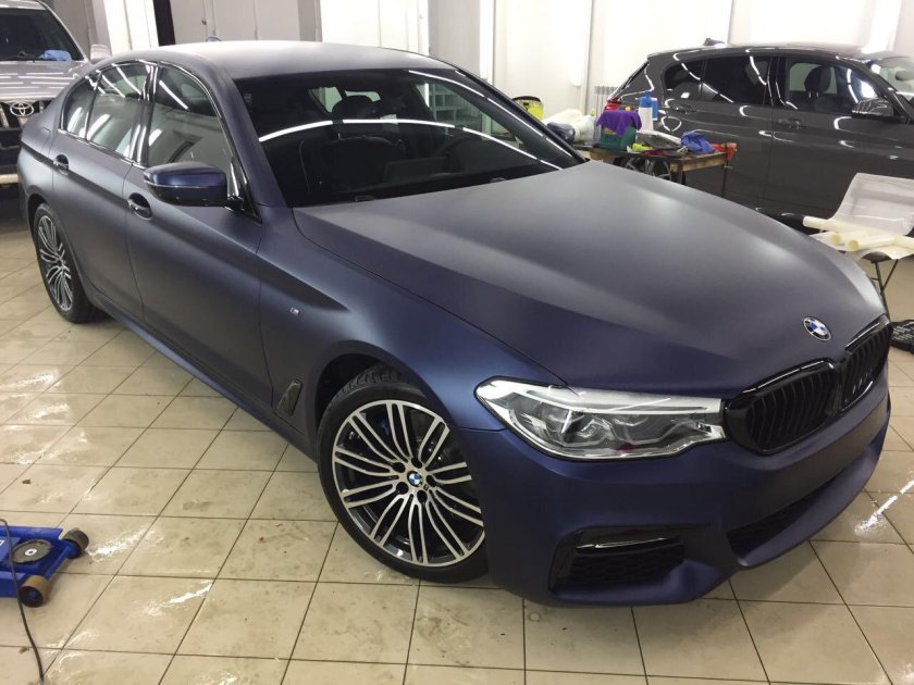 BMW g30 матовый черный