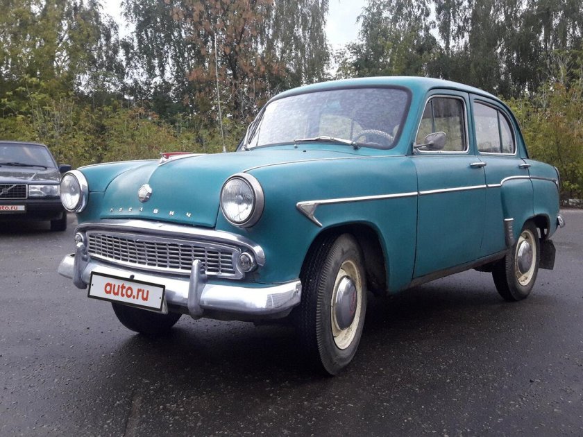Москвич 407 зеленый