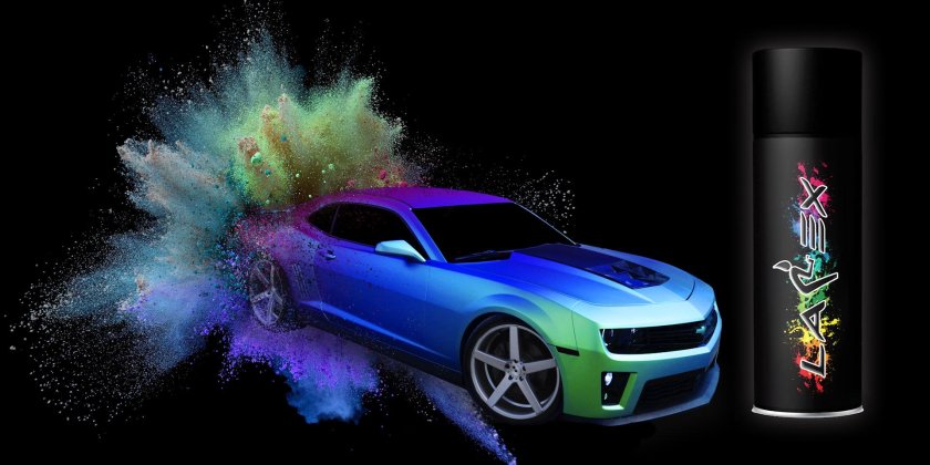 Разноцветные автомобили