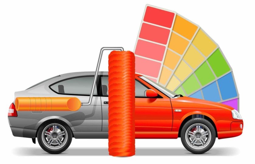 Покраска автомобиля реклама