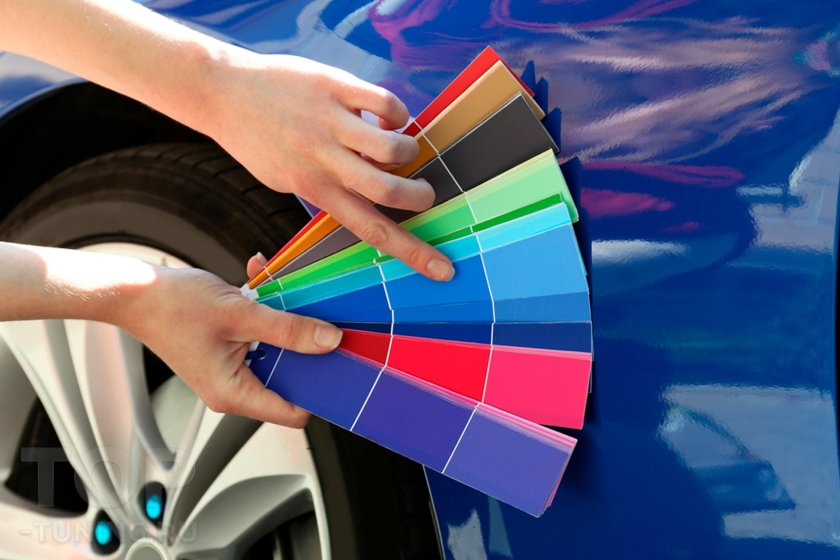 Окрашивание авто