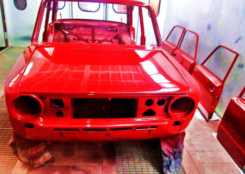 ВАЗ 2101 цвет Рубин 110