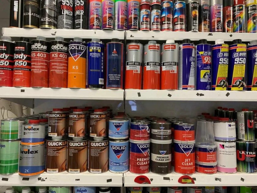 Краска для автомобиля