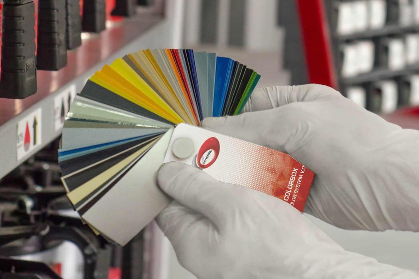 Колеровка автоэмалей