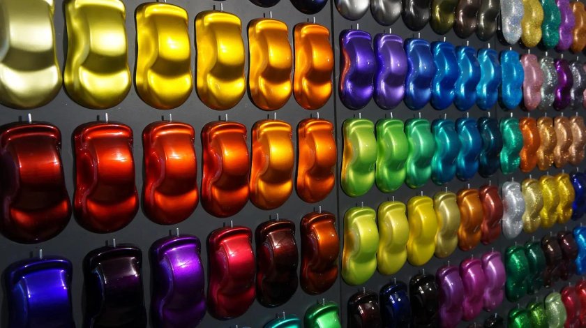 Автокраска цвета