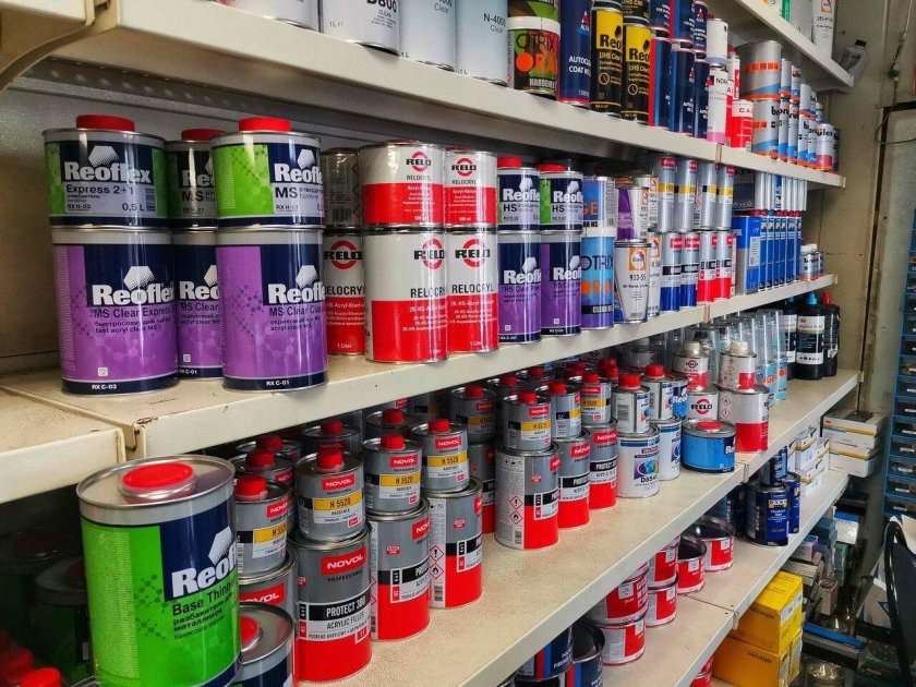 Лакокрасочные материалы для автомобилей