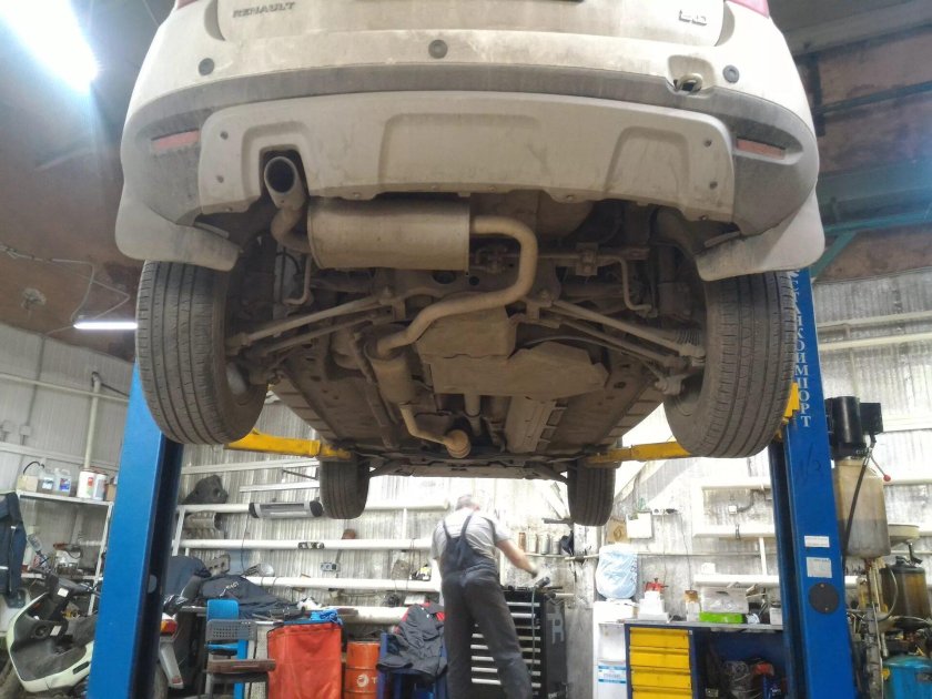 Рено Дастер 2 днище