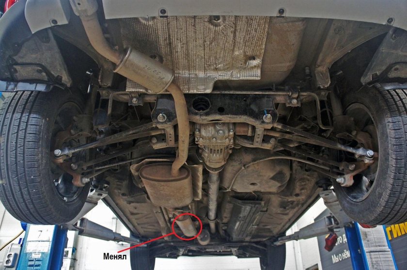 Выхлопная система Дастер 1.6 4х4