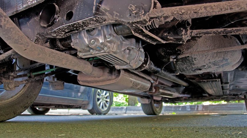 Рено аркана вид снизу