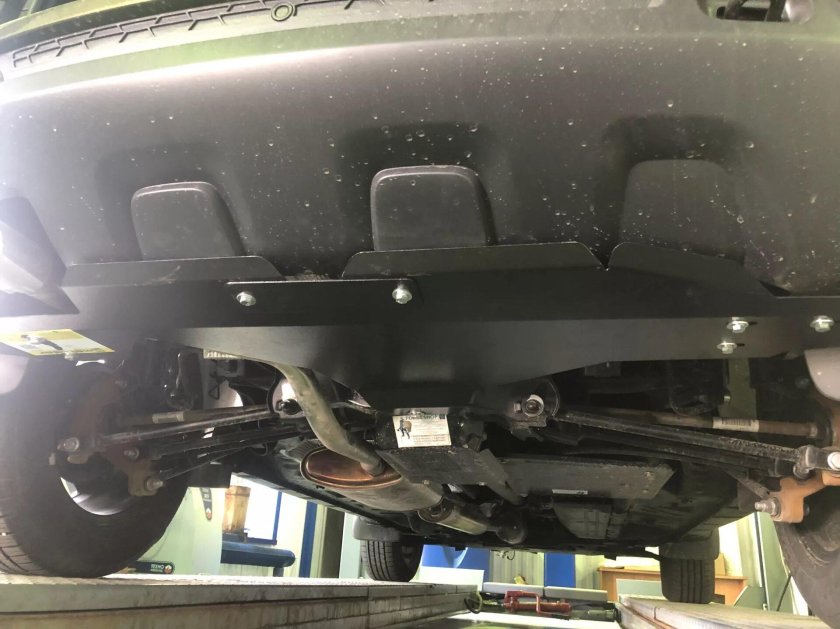 Защита заднего бампера Duster