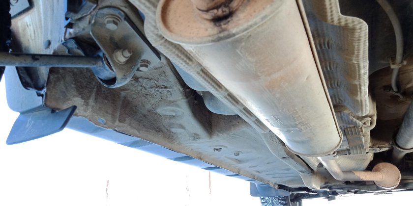 Днище Рено Дастер 4х4