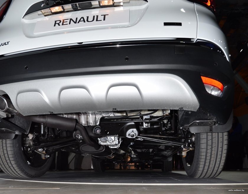 Днище Рено Каптур