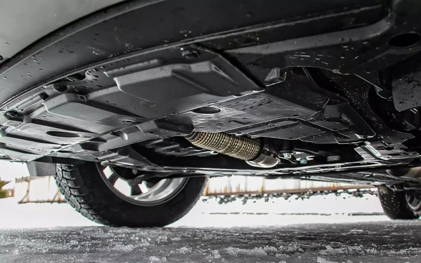 Рено Колеос днище