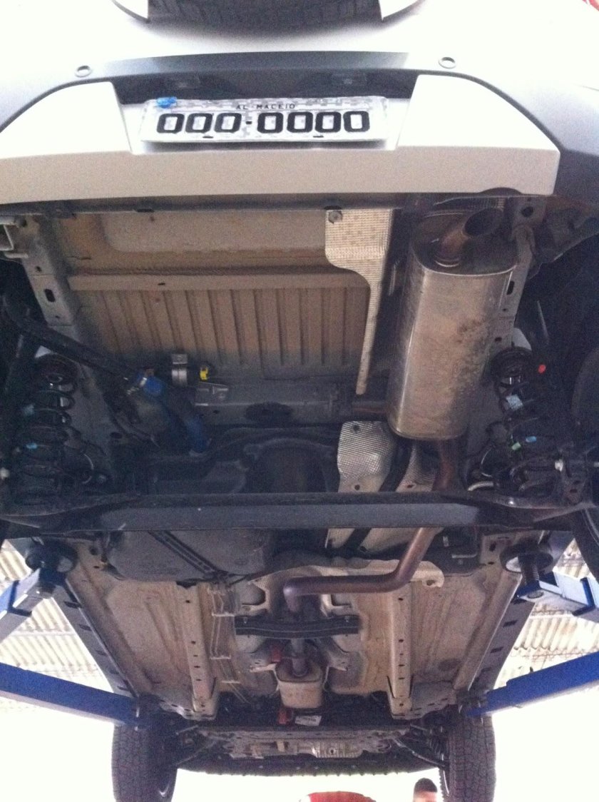 Форд Транзит полный привод 2019 вид снизу