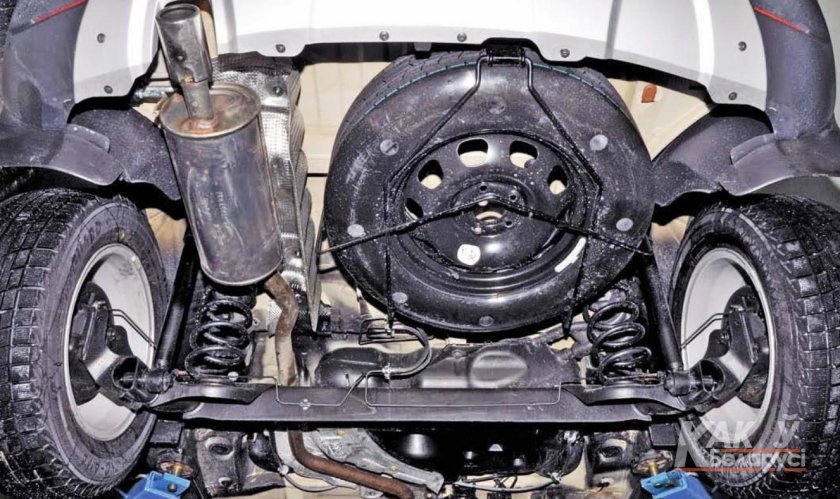 Задняя подвеска Рено Дастер 4х4