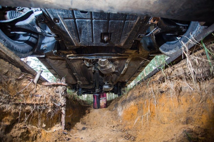 Днище ваз 2114