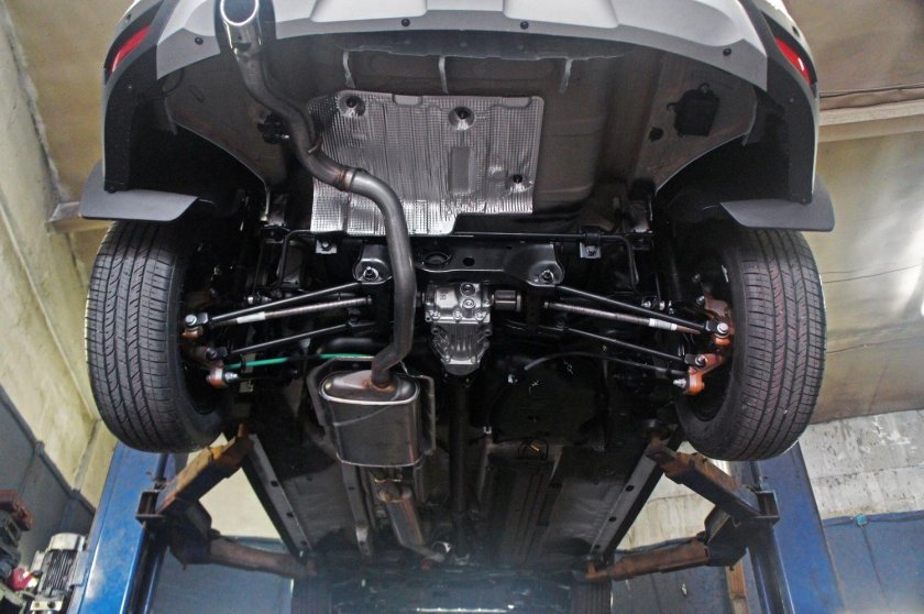 Днище Рено Дастер 4х4