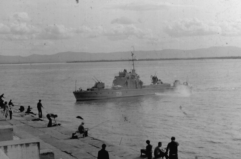 Краснознаменная а мурсая флотилия 1945