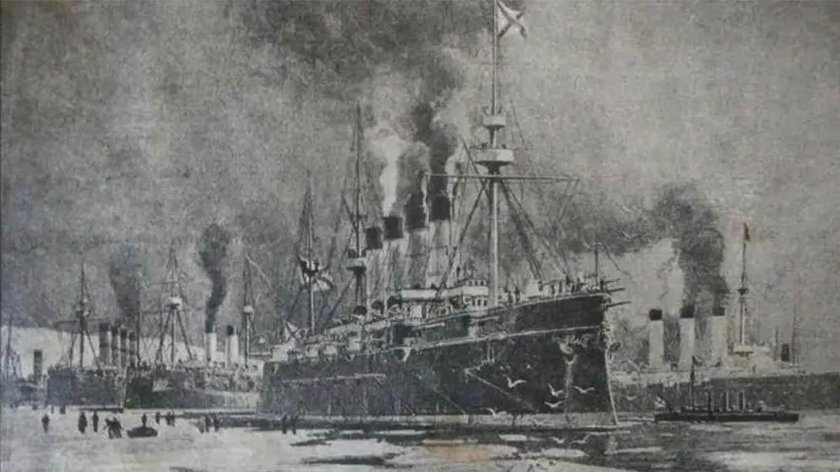 Русско-японская война 1904-1905 крейсер