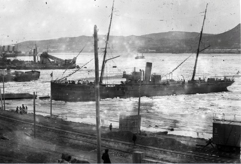 Канонерская лодка красный октябрь