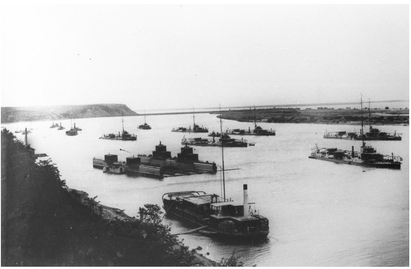 Амурская Военная флотилия в годы войны