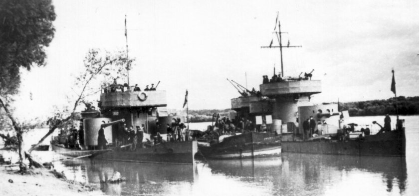 Речной монитор Дунайской флотилии