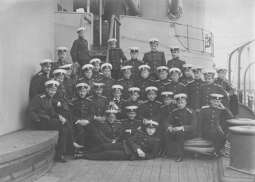 Матросы российского Императорского флота