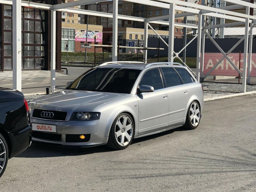 Ауди а4 б6 серебристая