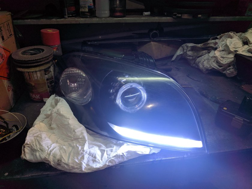 Линзы в фары Шевроле Авео т 250