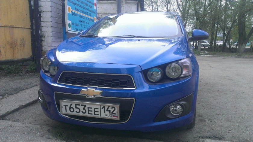 Противотуманные фары Шевроле Авео т300