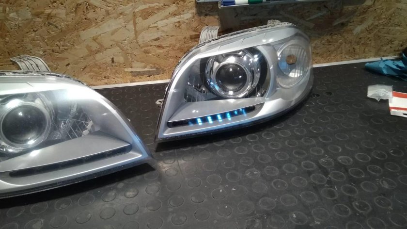 Линзы в фары Шевроле Авео т 250